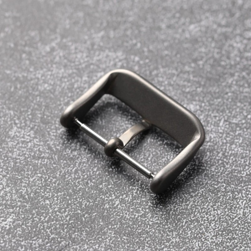 Metal Watch Band Buckle Durable Titanium Alloy Installation Tools Clasp 18-20mm gallery