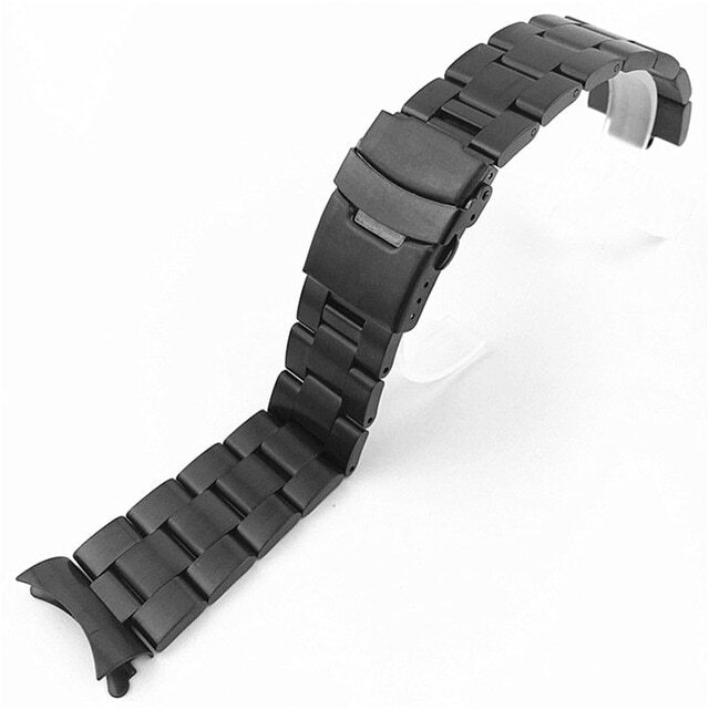 22 23 24mm Stainless Steel Watch Band Strap For Seiko SKX007/009 316L Bracelet