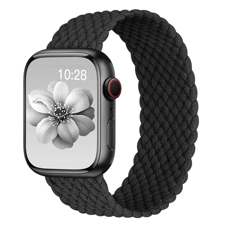 Braided Solo Loop for Apple Watch Band 40mm 42mm 41mm 38mm 44mm 46mm 45mm Ult…