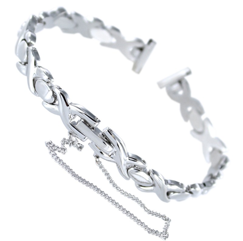 12mm Hirsch XOXO Scratch Resistant Ladies Watch Band With Safety Chain 3565-20