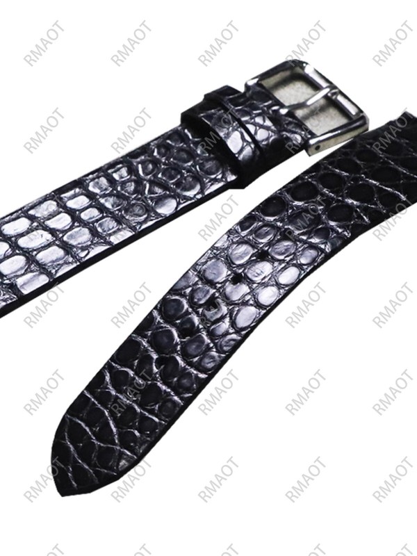 18mm Classic Real Watch Strap Ultra-thin handmade strap For Longines Conquest gallery