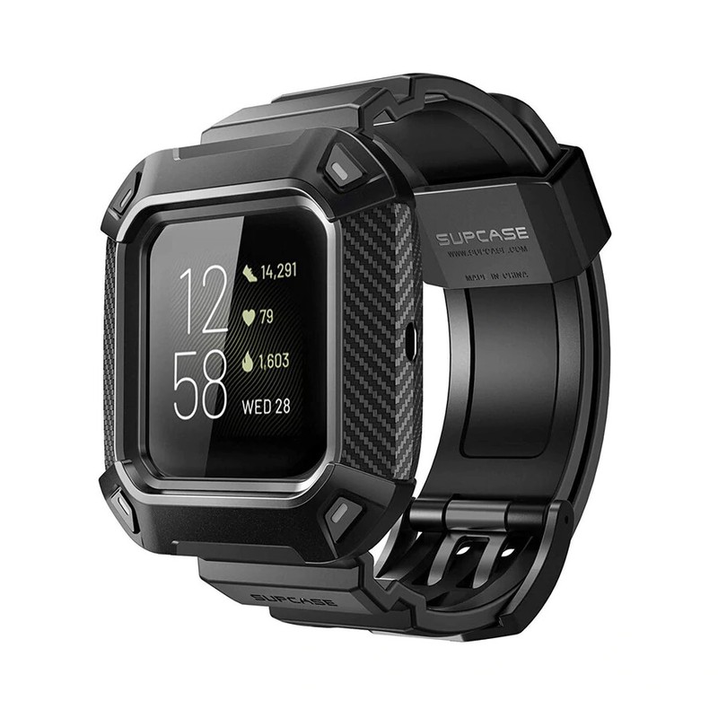 For Fitbit VERSA 2 SUPCASE UBPro Watch Bands Case Protective Replacement Strap