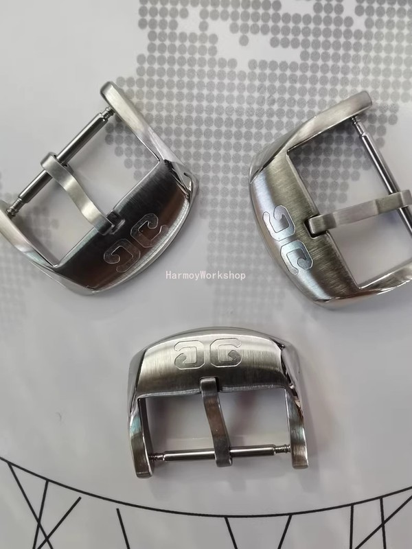 Glashutte Original Silver Vintage PIN Buckle Authentic 18mm Brand new