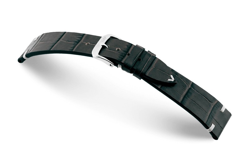Rios1931 Hollywood Made Germany Leather Retro Look Style Strap 18 19 20 22mm
