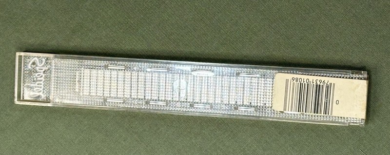 Vintage Speidel USA Stretch Watch Band 12.95mm 8/85 Key 6 Kmart NOS w/ Case gallery