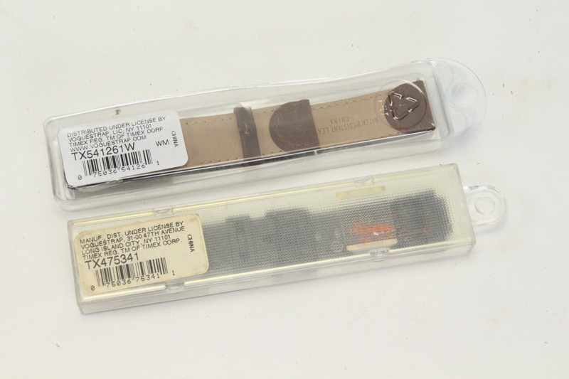 Timex Sport Watch Band Lot of 2 Expedition 20mm & Telepad 14mm NEW gallery
