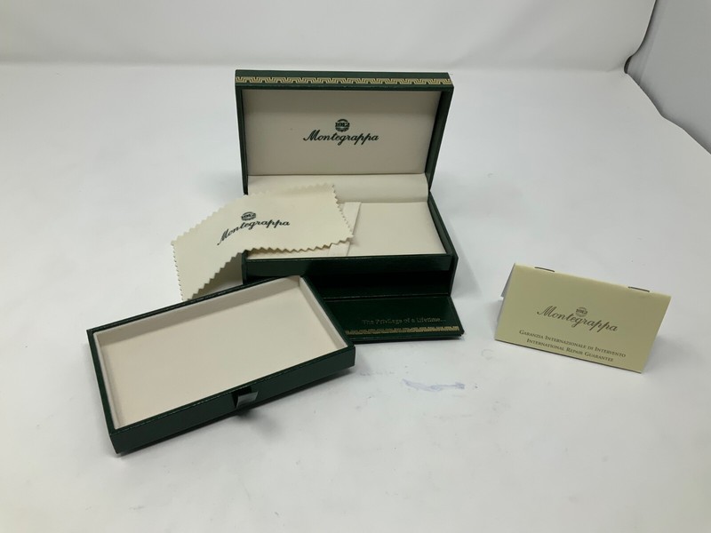 Montegrappa pen Box Only full set for a Small pen BOX ONLY (no pen included)