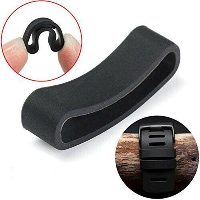 Lightweight Silicone Watch Wrist Hoop Band Locker Ring For Suunto Core & Ambit F gallery