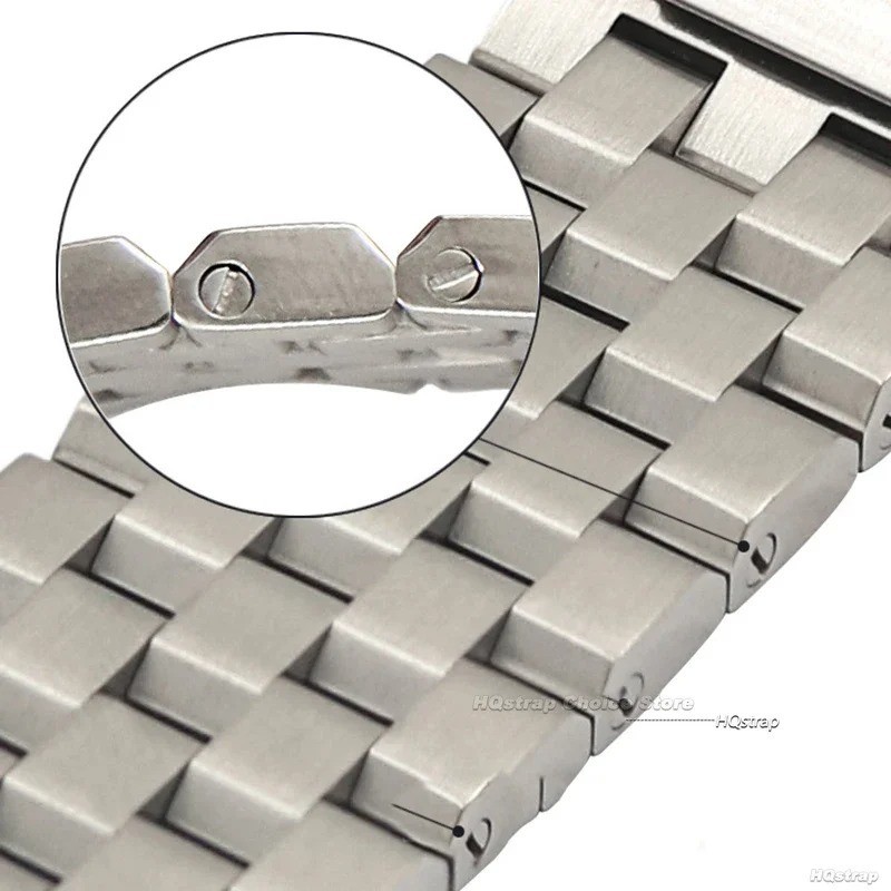 18 20 22 24 26mm Metal Watch Band Premium Solid Stainless Steel Watch Straps gallery