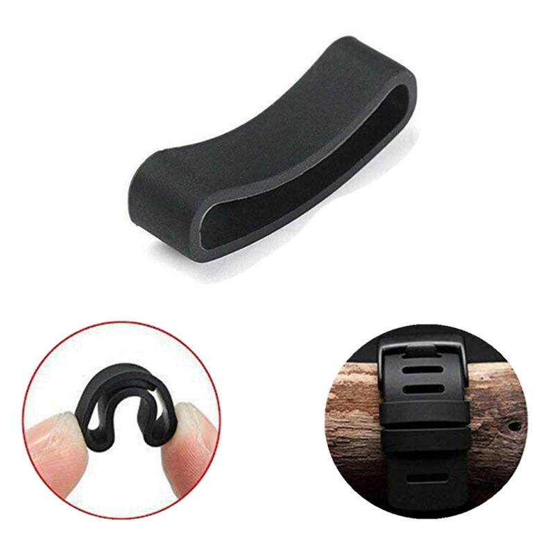 Lightweight Silicone Watch Wrist Hoop Band Locker Ring For Suunto Core & Ambit E gallery