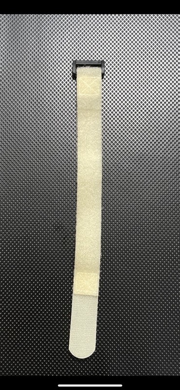 24mm Dive Watch Band Self Fastening One piece Military Style. Champagne Color