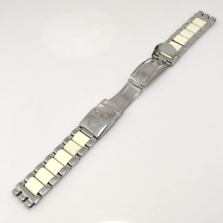 Swatch Stainless Steel Vintage Men’s Watch Bracelet 20 mm AHS154HM1 gallery