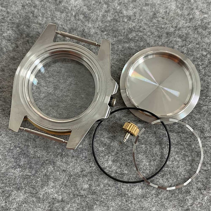 40MM Watch Case Stainless Steel Gold Case Sapphire Glass for NH35/NH36 Movement gallery