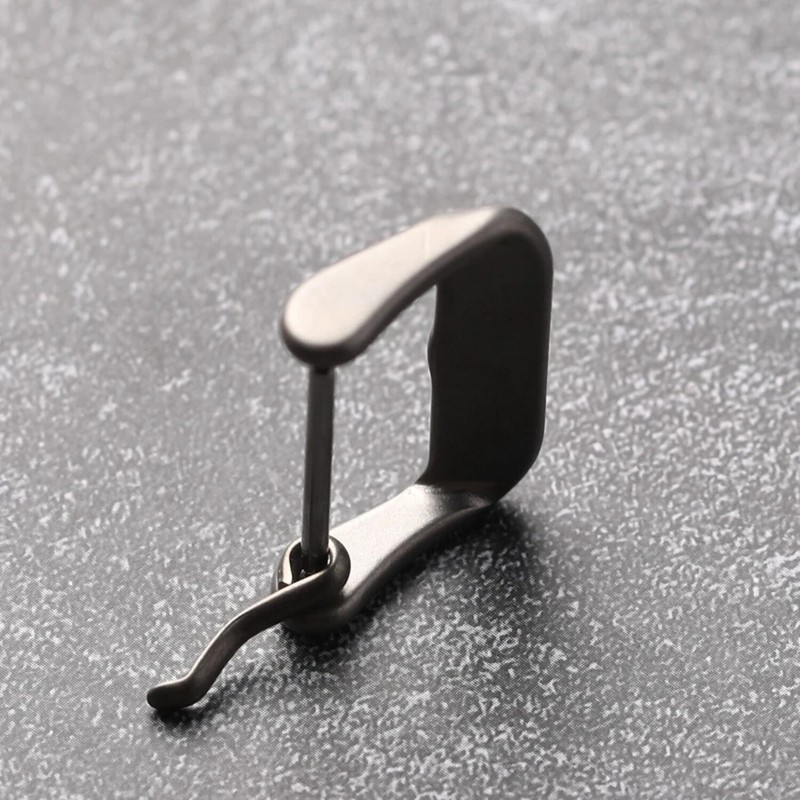 Metal Watch Band Buckle Durable Titanium Alloy Installation Tools Clasp 18-20mm gallery