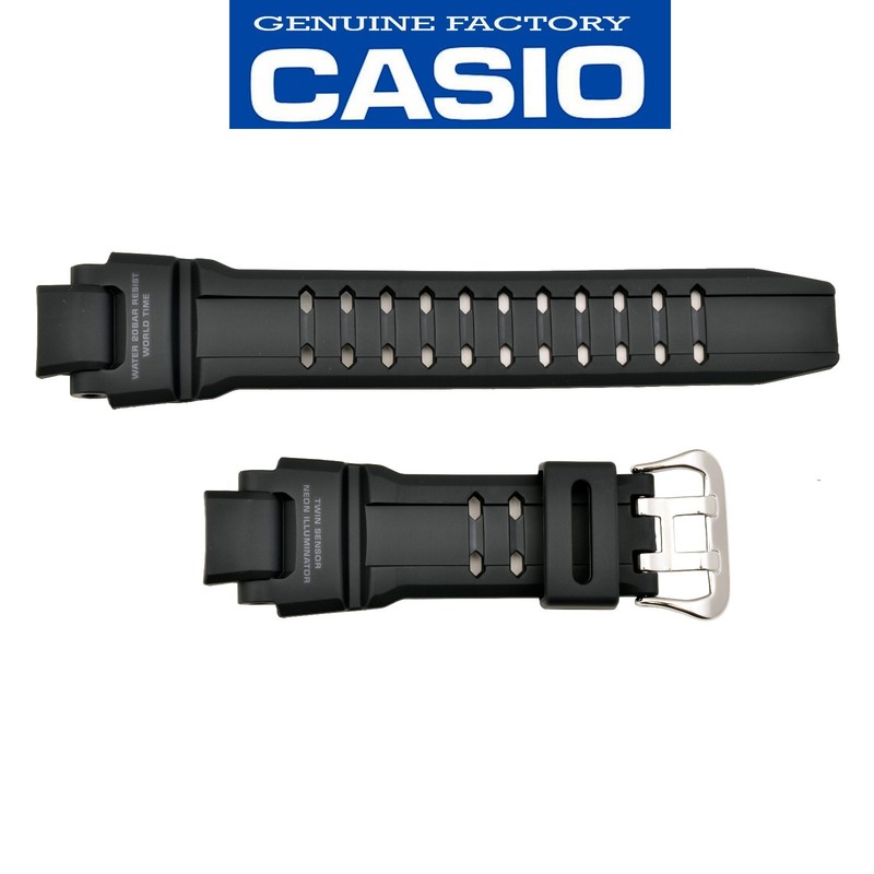 Genuine CASIO Watch Band Strap Black Rubber GA-1000 GA1000-1B GA1000-2B GA1000-9