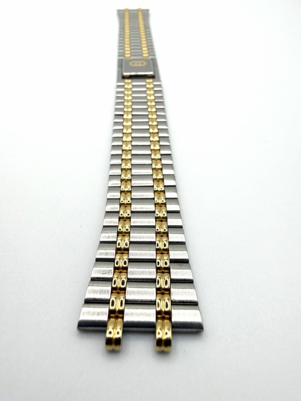 New Genuine Men’s Gucci 9000M Two-tone S/S Bracelet Band Part 106.9000.1 gallery