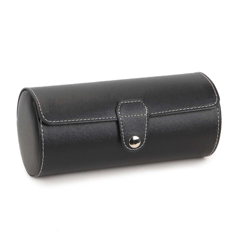 3 Slots Travel Watch Roll Case Wristwatch Display Case Watches Storage Box Cases