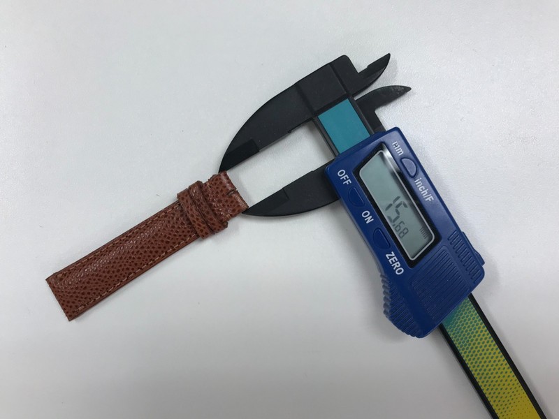 Baume Mercier New Brown Watch Strap 18x16mm item# e12148 gallery