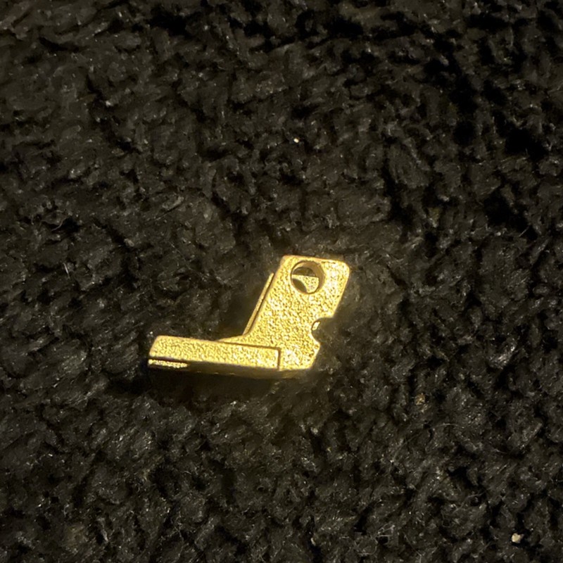 Gold Tone Metal Unisex Wristwatch Band Link/Clasp Replacement Part