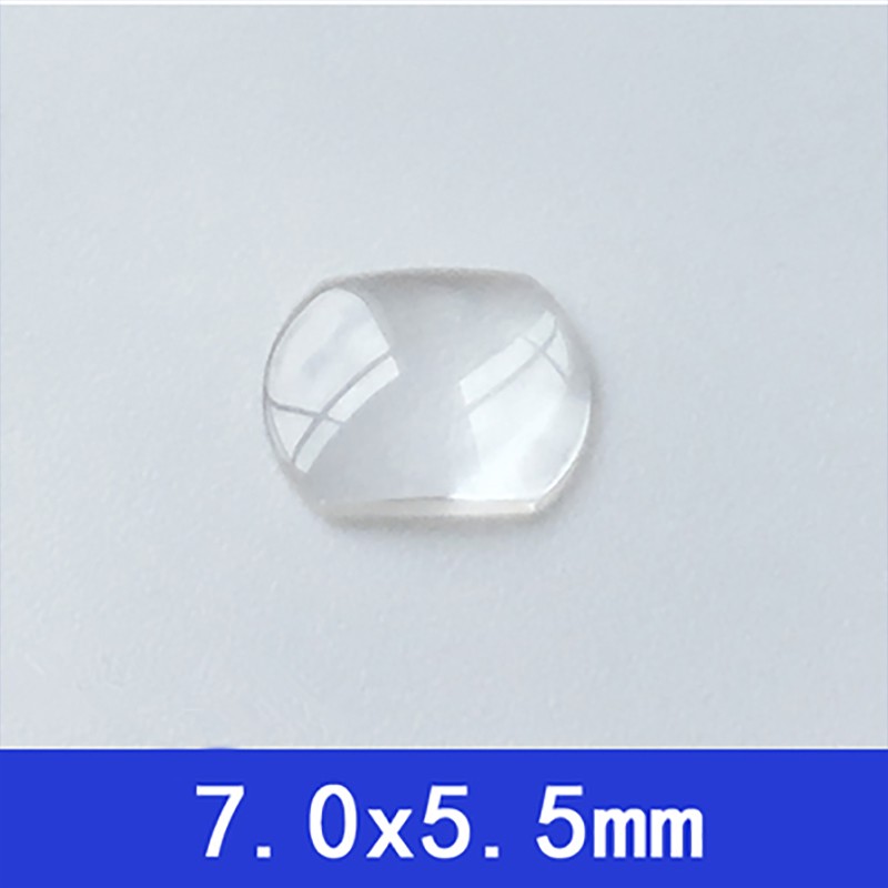 Durable Sapphire Date Window Watch Crystal Glass Bubble Magnifier Calendar Lens