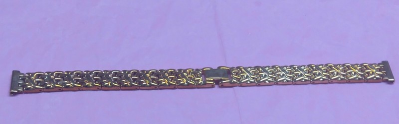 10-12 mm Speidel Gold Finish Bracelet Watchband – NOS