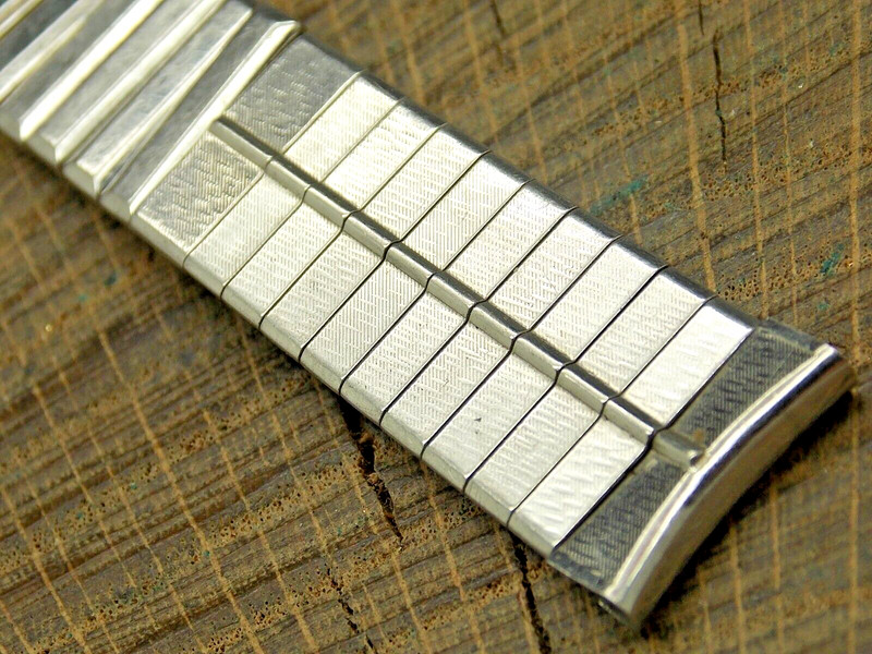 Scott Watch Band Stainless Steel Expansion 17.5mm Vintage NOS Unused Bracelet