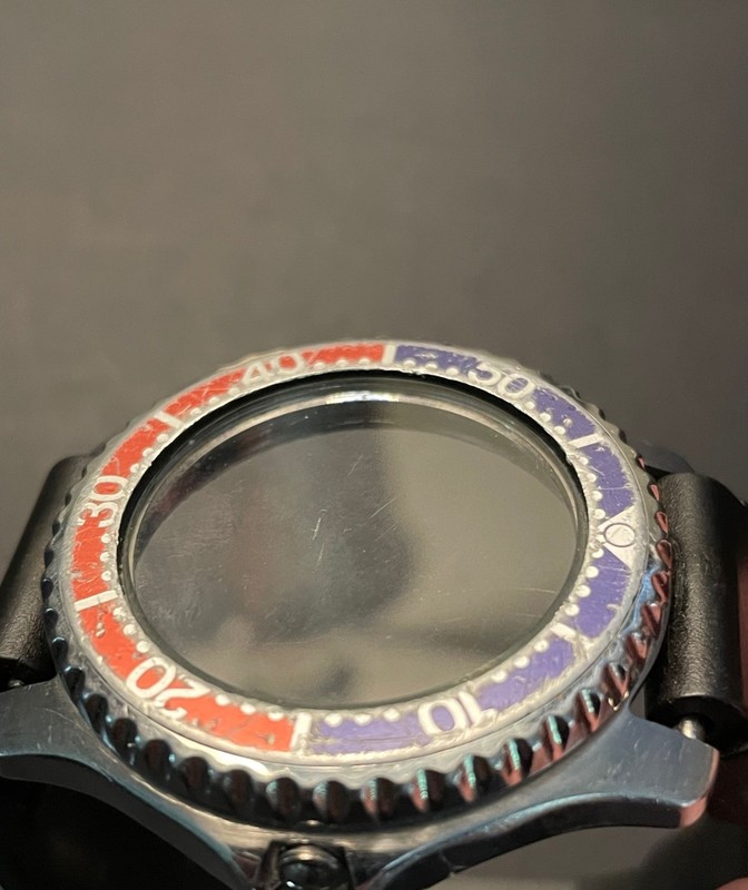 Unknown to me Vintage PEPSI DIVER Watch Case & Band Parts Repair Citizen ? Seiko gallery