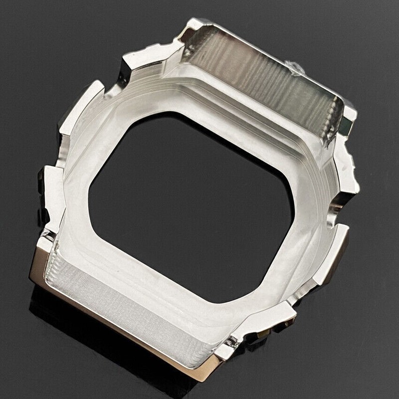 For Casio G-SHOCK DW5600 GWM5610 Mod Kit Metal Case Cover Watch Band Strap Bezel gallery