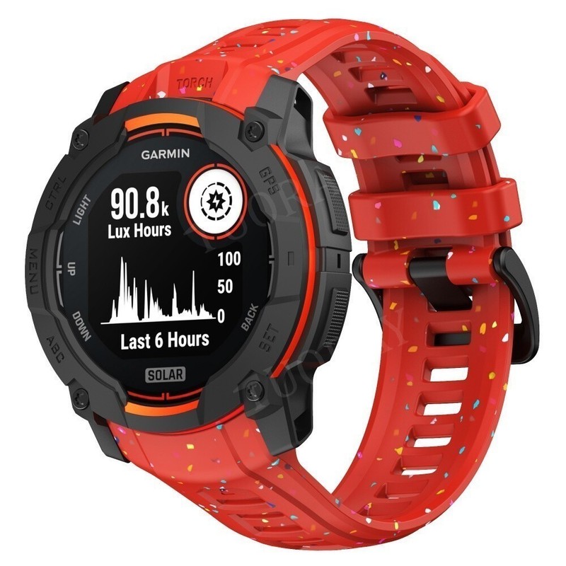 Sports Strap For Garmin instinct 3 45mm/50mm Silicone Band Smartwatch Bracelet gallery
