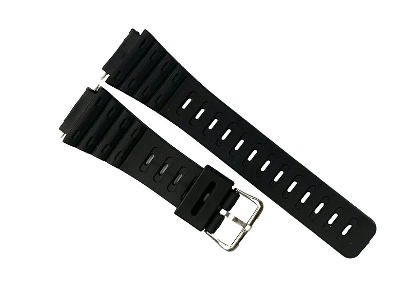 Lot of 6, 20mm PVC Plastic Watch Band for Men Fit to CASIO, SEIKO & TIMEX gallery