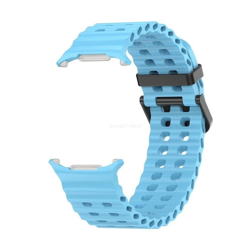 Smartwatch Silicone Bracelet Sports Band For Samsung Galaxy Watch 7 Ultra 47mm