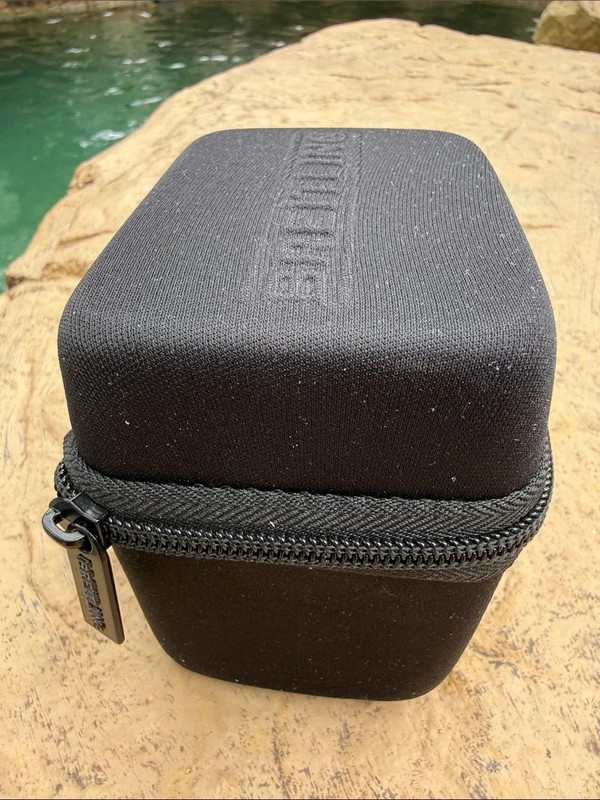 Breitling Black Travel Pouch/Case with Embossed Logo Foam and Dust Cloth gallery