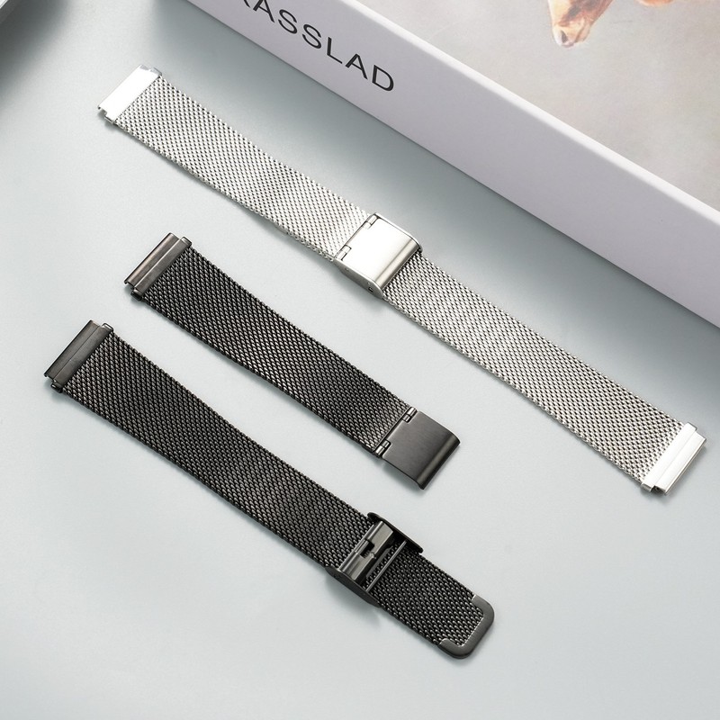 For Casio A158 159 A168 F-91 Stainless Steel Watch Chain 18mm Metal Watch Band gallery