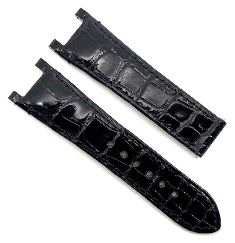 Cartier Pasha 19mm x 16mm Blue Alligator Watch Strap KDALZN76 New Authentic OEM