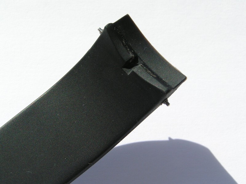 SINN 20mm Band black Rubber with Deployment Buckle 18cm I441 gallery