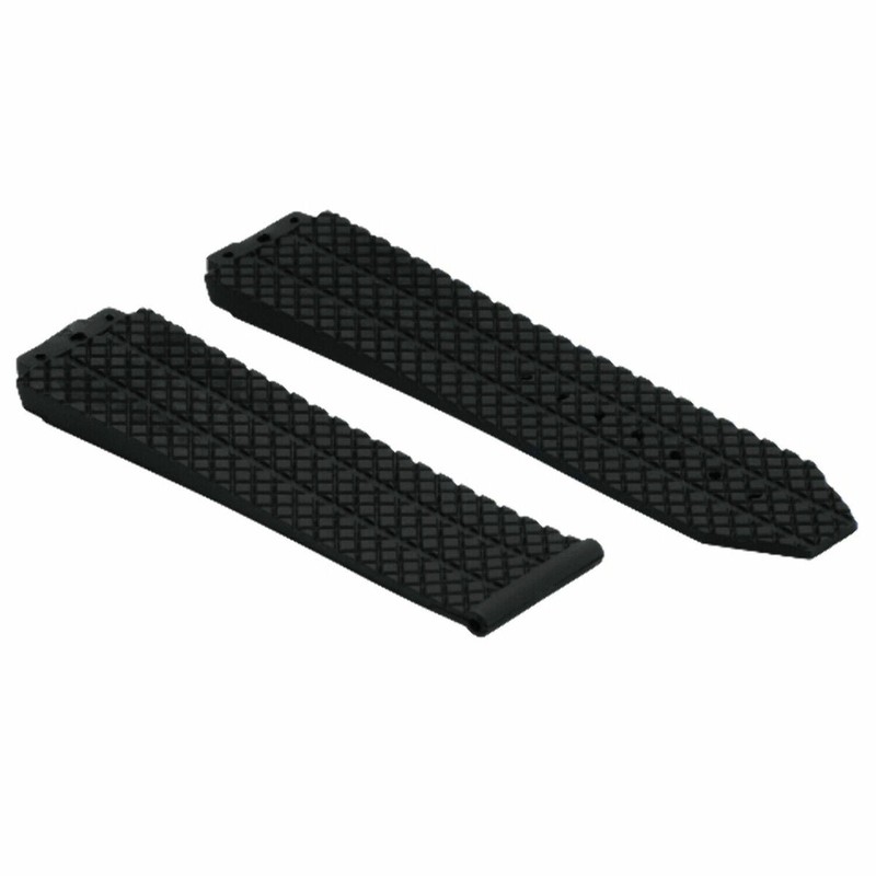 24-25MM RUBBER WATCH STRAP BAND FOR HUBLOT FUSION BIG BANG 44-44.5-45MM CERAMIC gallery
