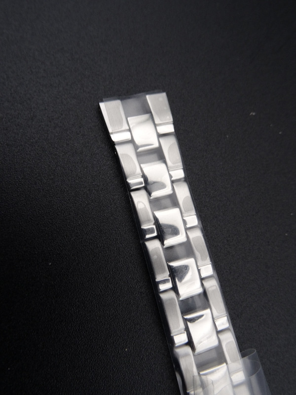 Seiko M043221J0 Stainless Steel Strap 5mm Integrated Bracelet NOS Silver