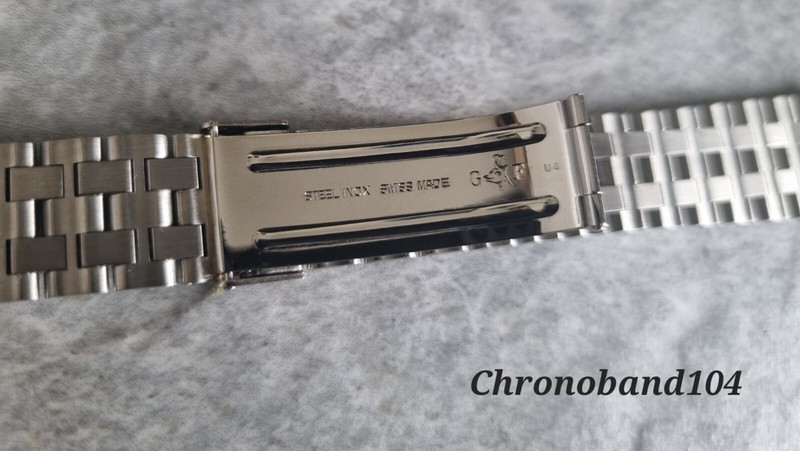 Genuine OEM Blancpain Villeret 19mm Stainless Steel Watch Bracelet Ref: 7009 NEW gallery