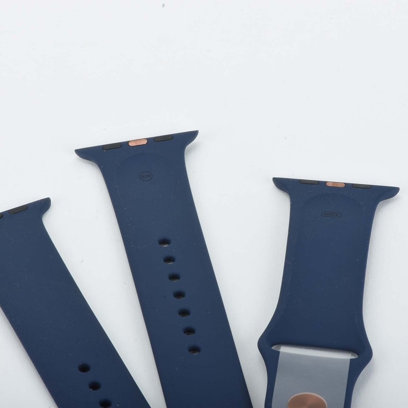 Apple Watch 42mm 44mm 45mm 5 6 7 8 9 SE Ultra S/M & M/L Sport Band Midnight Blue