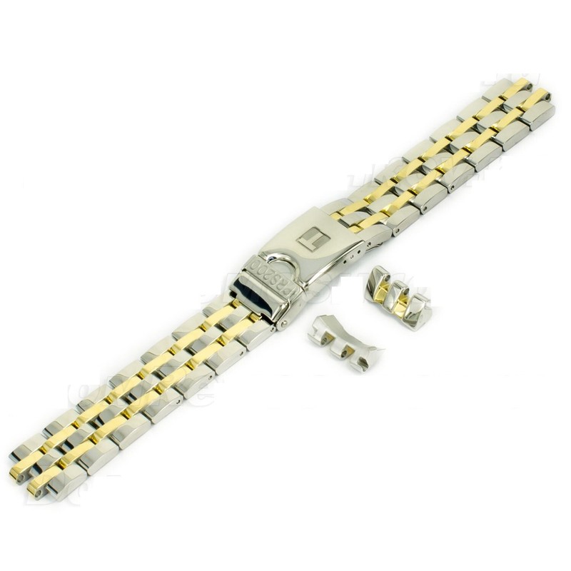 Genuine Tissot PRS 200 chronograph s/ steel band bracelet strap T605031445 19mm
