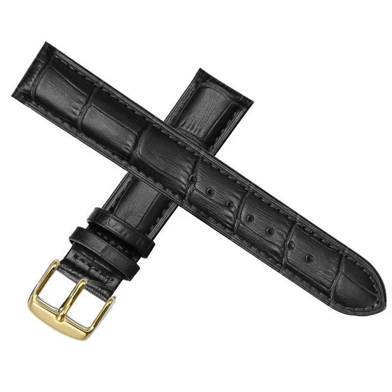 Leather Watch Band Strap Universal Replacement 12–22mm for Men Women