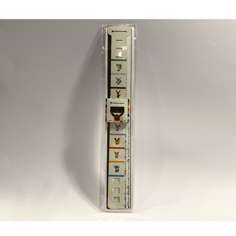 Pokémon Center Eevee Evolutions Paper Wristwatch 2009