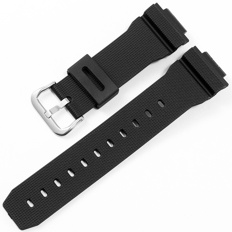 For Casio DW6900/5600/GM2100/GA2100 Silicone Watch Strap Waterproof Band 16mm