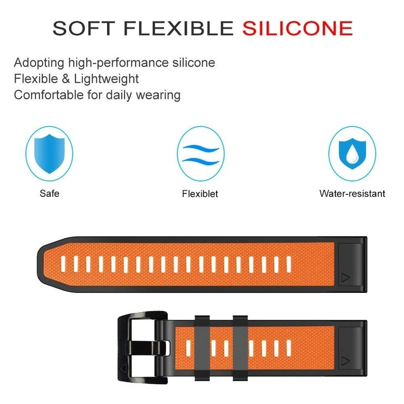 Quick Release Strap For Garmin Fenix 7 6x 5x 6 5 935 945 Watch Band Belt 22 26mm gallery