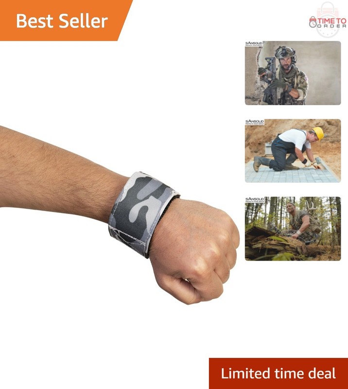 Military Watch Cover Camo Protector Adjustable Strap Unisex Small Durable