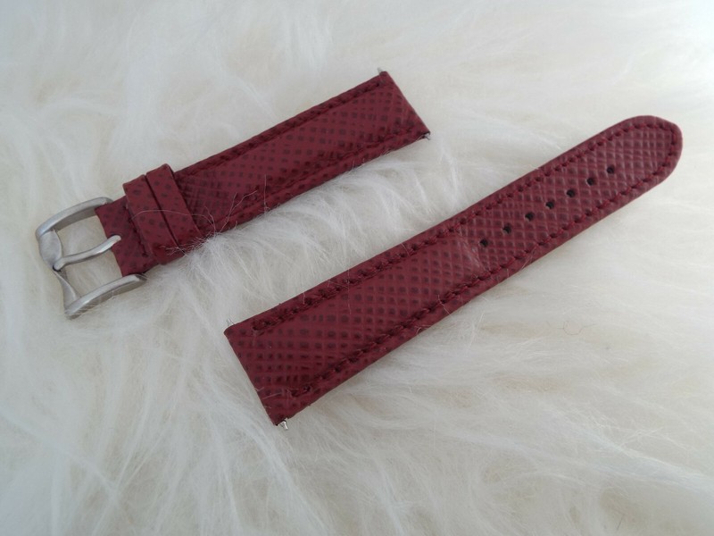 PAUL SMITH LEATHER TWISTED BUCKLE WATCH STRAP | 20mm | RRP £60+ | FREE SHIPPING