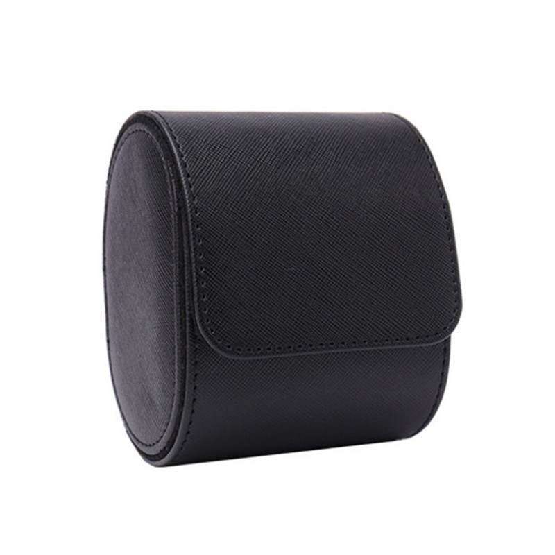 Elegant Watch Roll Travel Case Leather Watch Storage Organizer Wristwatches Box