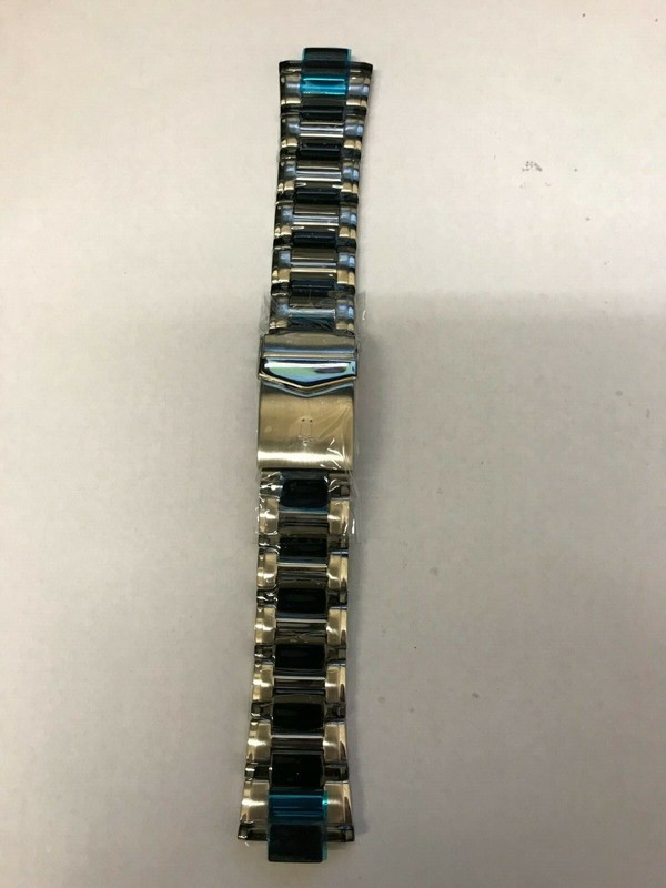 NEW Bulova 98B013 Two-Tone Stainless Steel Band, Replacement Band Only