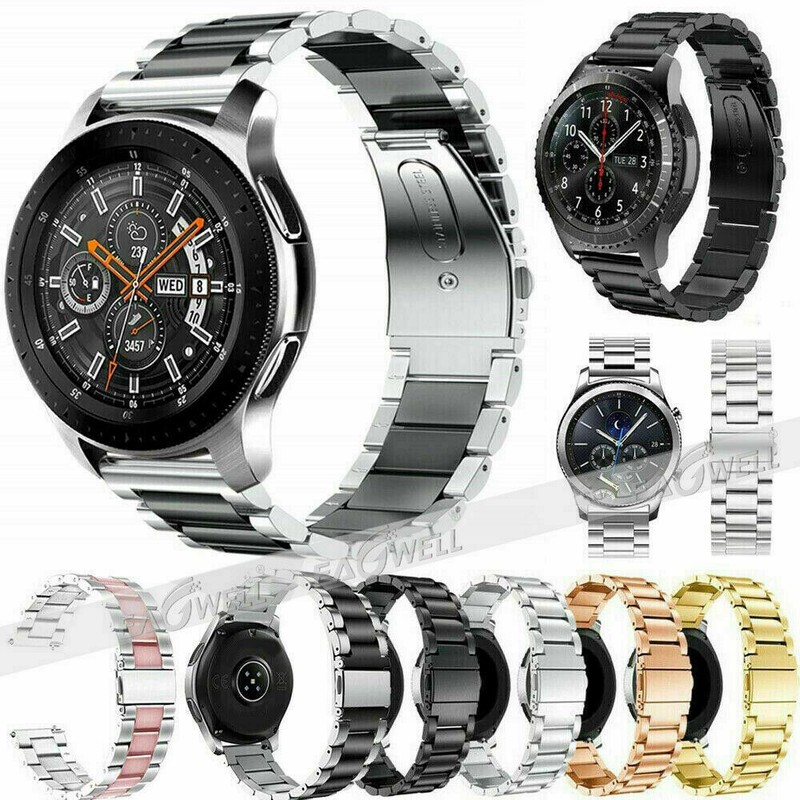 For Huami Amazfit GTR 47mm Light Solid Stainless Steel Watch Band Strap Bracelet