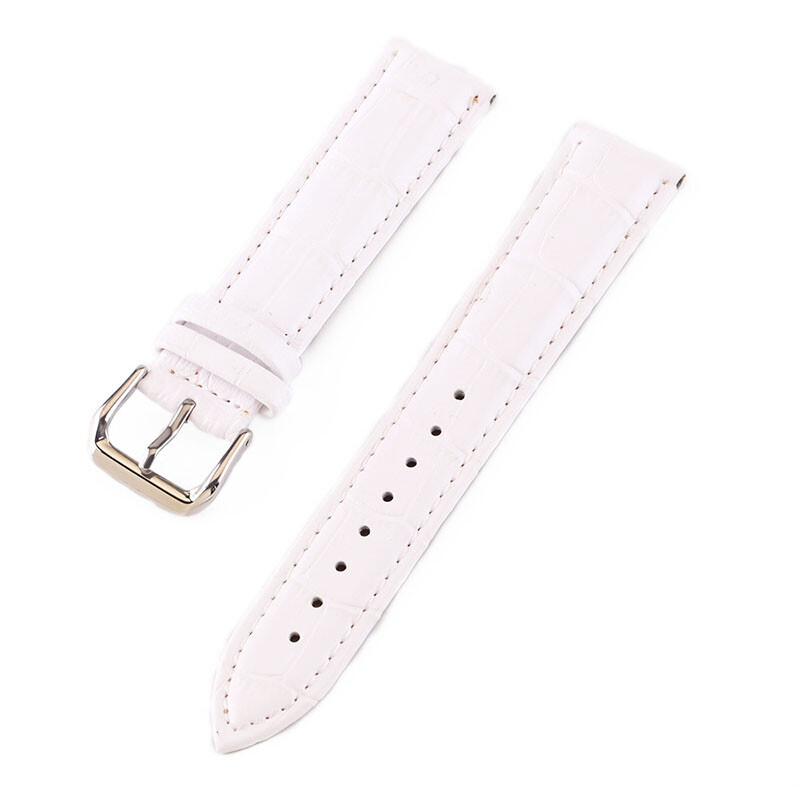 Men Woman Unisex Calfskin Leather Watchstrap Band Watch Strap Bracelet 10-24mm gallery